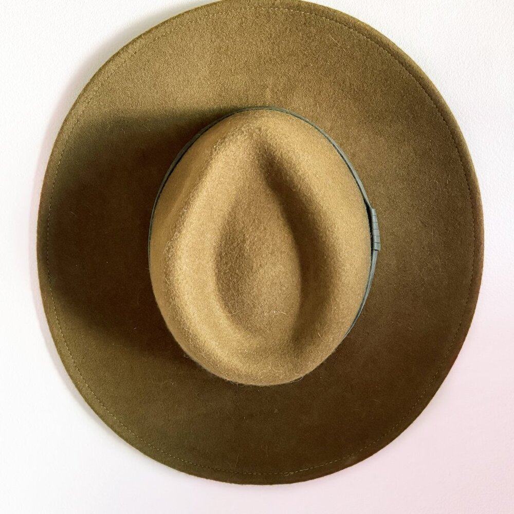 Universal Thread Wool Khaki Brown Panama Hat